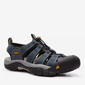 KEEN Men's Dark Blue and Black Sandals